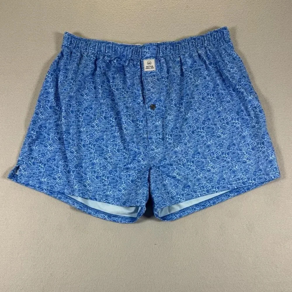 Peter-millar Men's Blue Boxers-and-briefs